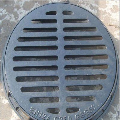 Ductile Iron Sewer Round Manhole Cover Cast Iron Manhole Cover EN124 B125
