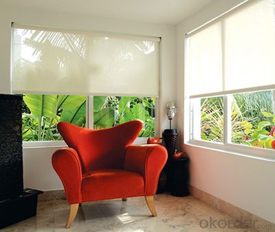 Outdoor Aluminum Double Manual Roller Blinds