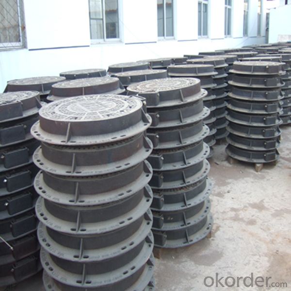 Ductile Iron Manhole Cover EN124 D400 for Industry