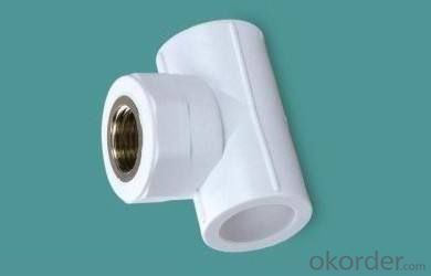 PPR  Pipe and Fittings Female Tee and Equal Tee from China Factory