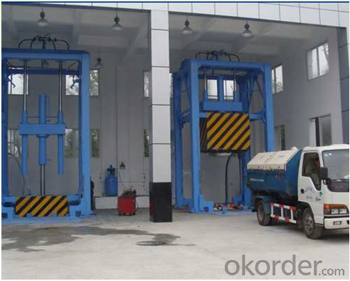 Vertical Garbage Compression Transfer Station,Environmental Sanitation Equipment