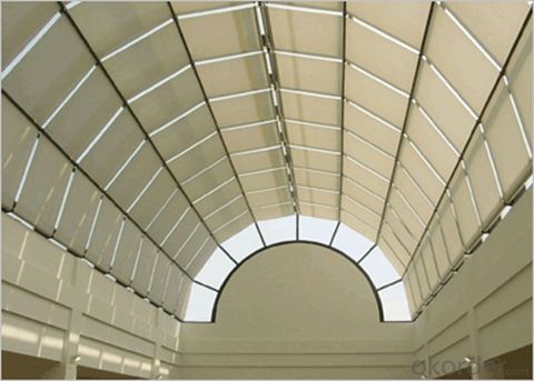 Ceiling Roller Blinds with Electric Devices for Top Floor Décor