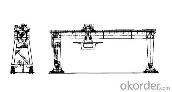 Pneumatic Girder Gantry Cranes， Lifting Equipment， Crane