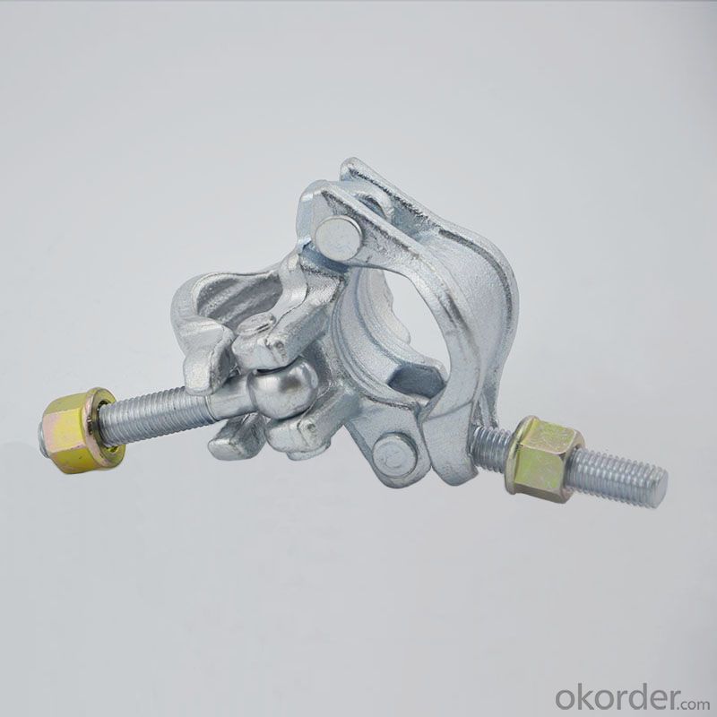 US Type Drop Forged Scaffolding Fixed Coupler/Double Clamp