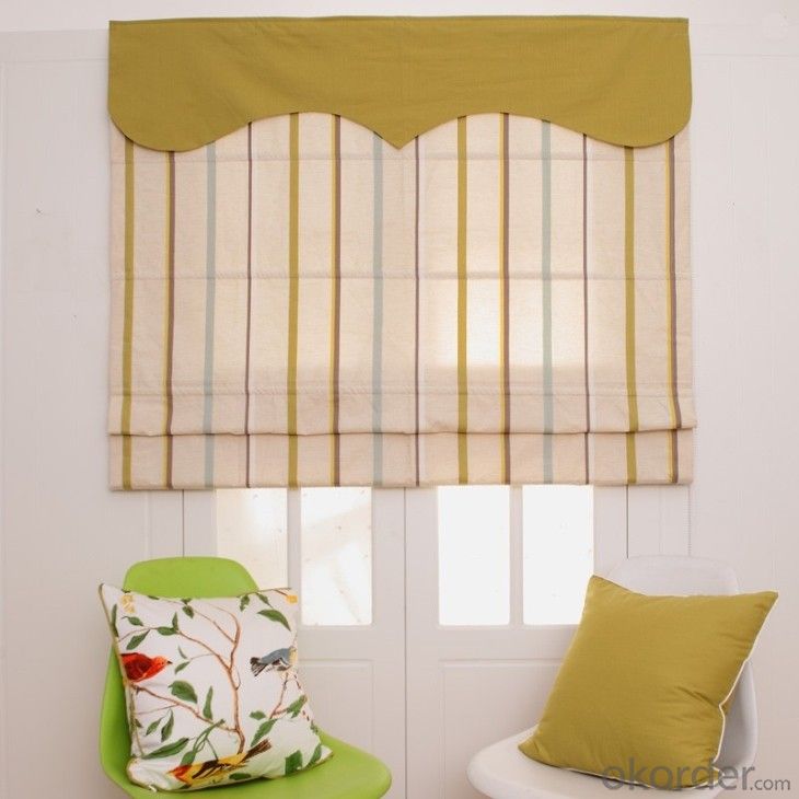 Folding Vertical Double Roman Blinds Shades
