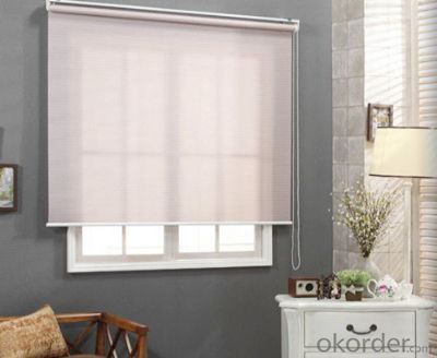 Cylindrical Lamp Faux Suede Vertical Blinds