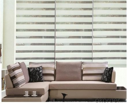 Outdoor Bamboo Double Roller Blinds for Windows