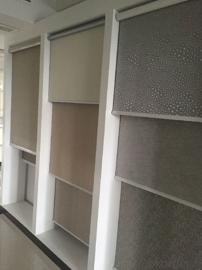 Roller Blinds with Sunshades Fabric for Home