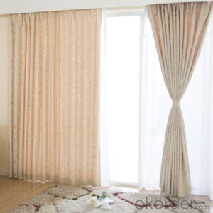 motor fabric curtain with metal track for window design
