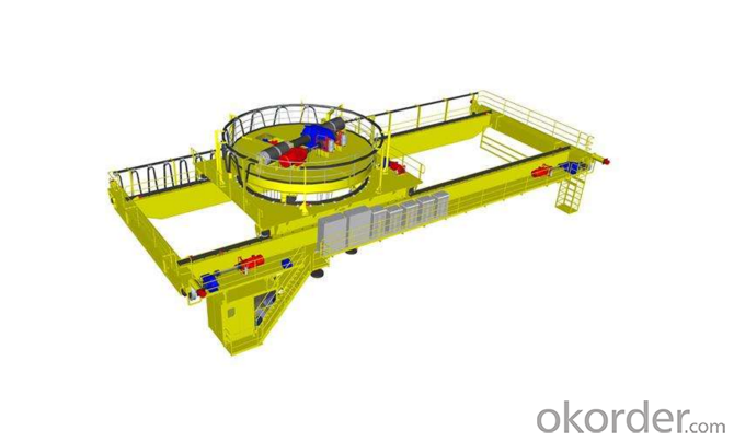 High level Slewing Overhead Crane with Carrier-Beam,Overhead Crane