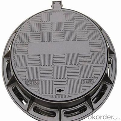 Ductile casting Iron Round Manhole Cover with OEM Drawing EN124 D400 Size