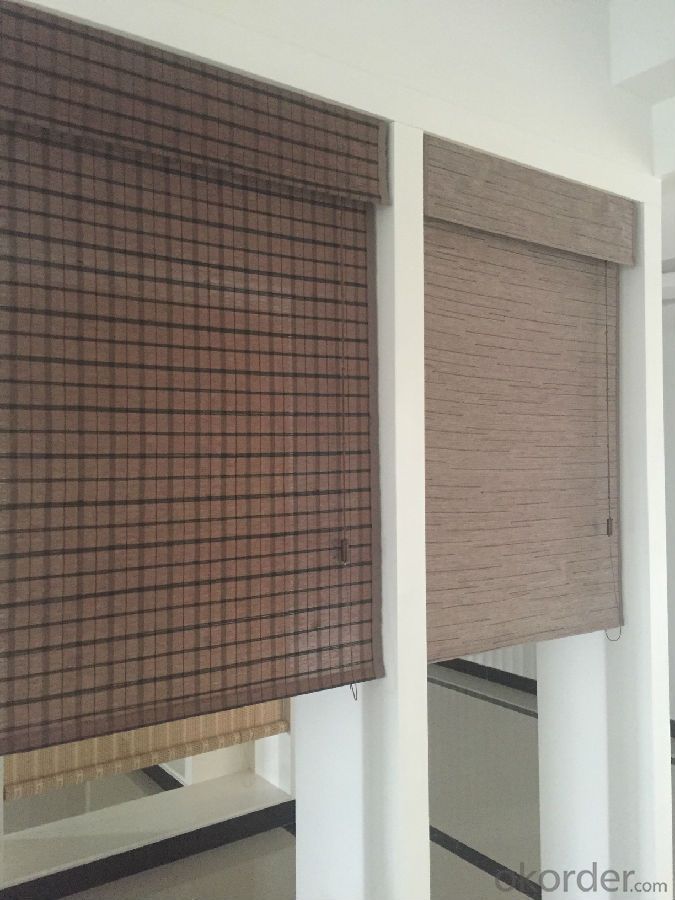 Manual Roller Blinds With Fireproof Ready Made Material