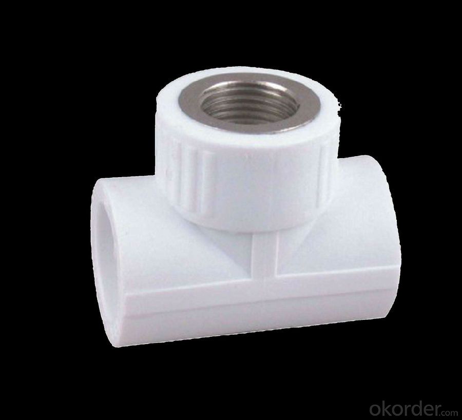 PPR Equal Tee Fittings Used in Industrial Fields from China