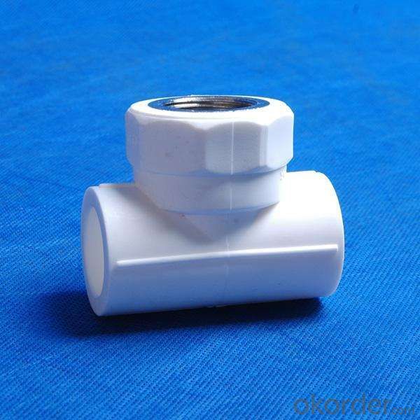 PPR Equal Tee Fittings Used in Industrial Fields from China Professional