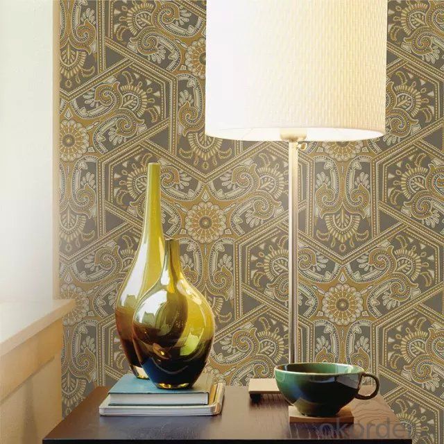 Indoor Decorative Wallpaper 3D Decorative Plastic Wallpaper