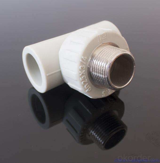 PPR Equal Tee Fittings Used in Industrial Fields from China Professional