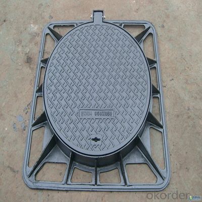 Ductile Cast Iron Manhole Cover with Easy Installation Round or Square