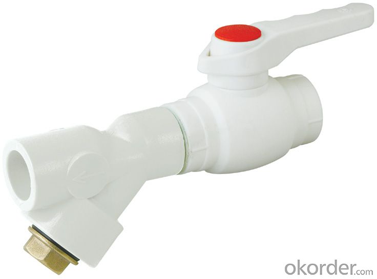 PPR Fittings Straight Stop Filter Valve from CNBM