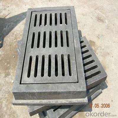 Ductile Iron Sewer Square Manhole Cover EN124 D400 Heavy Duty