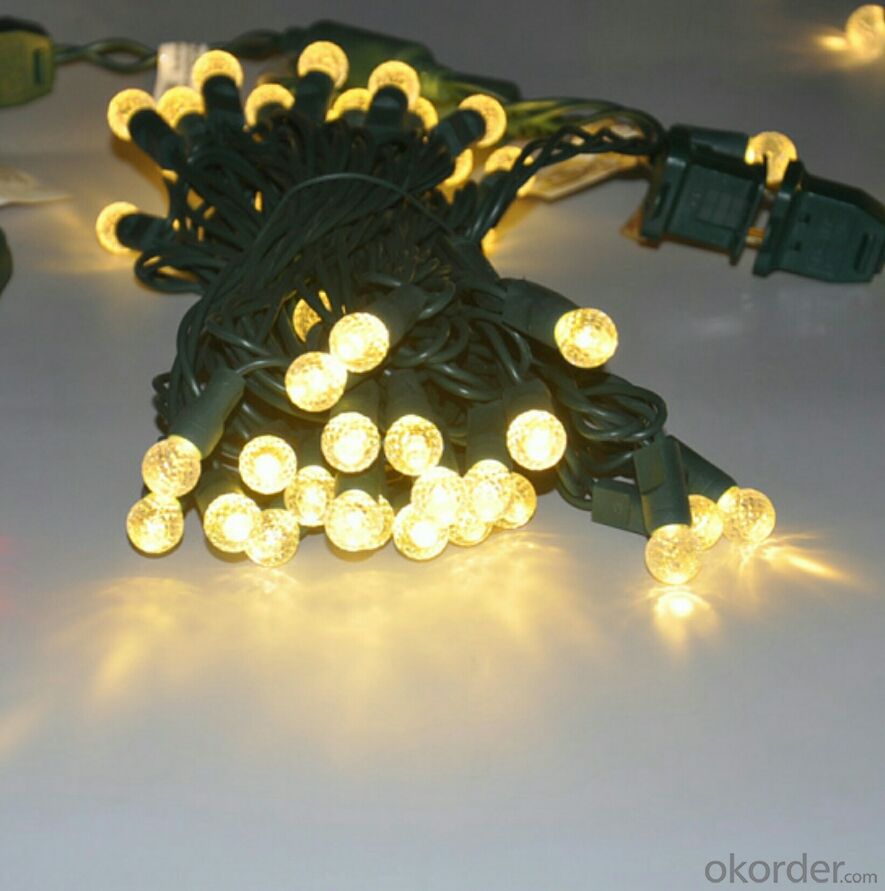 Colorful G12 Led Light String for Outdoor Indoor Wedding Christmas Festival Decoration