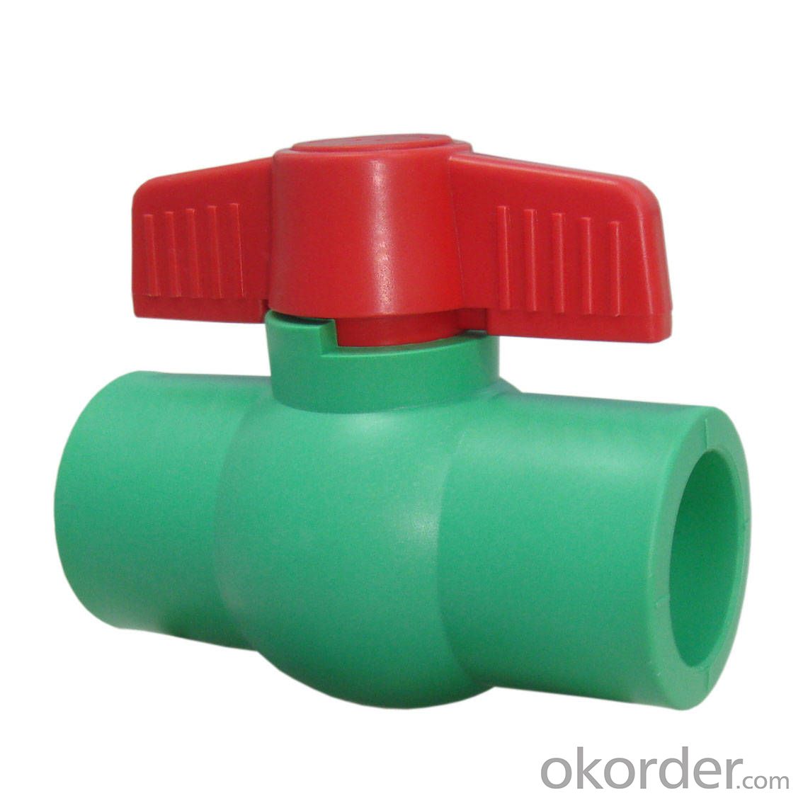PPR Ball Valve Fittings of Industrial Application Made in China Factory