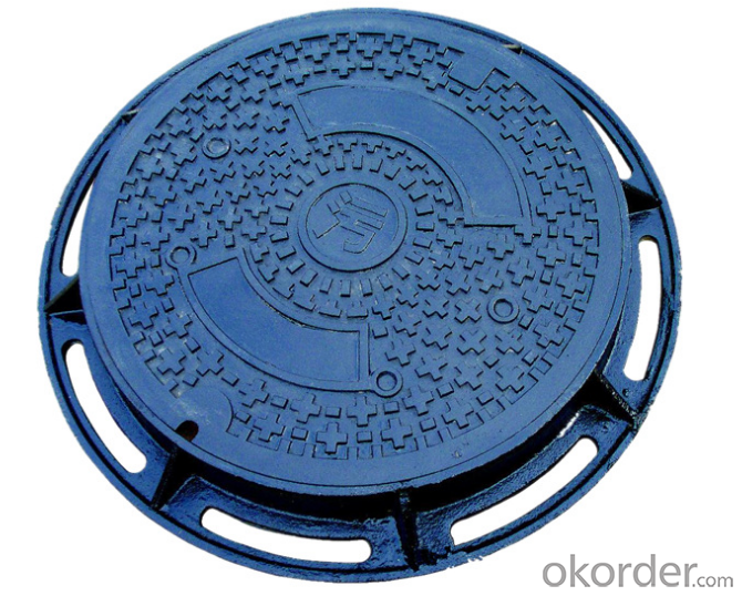 Ductile Iron Manhole Cover D400 B125 for Construction and Mining