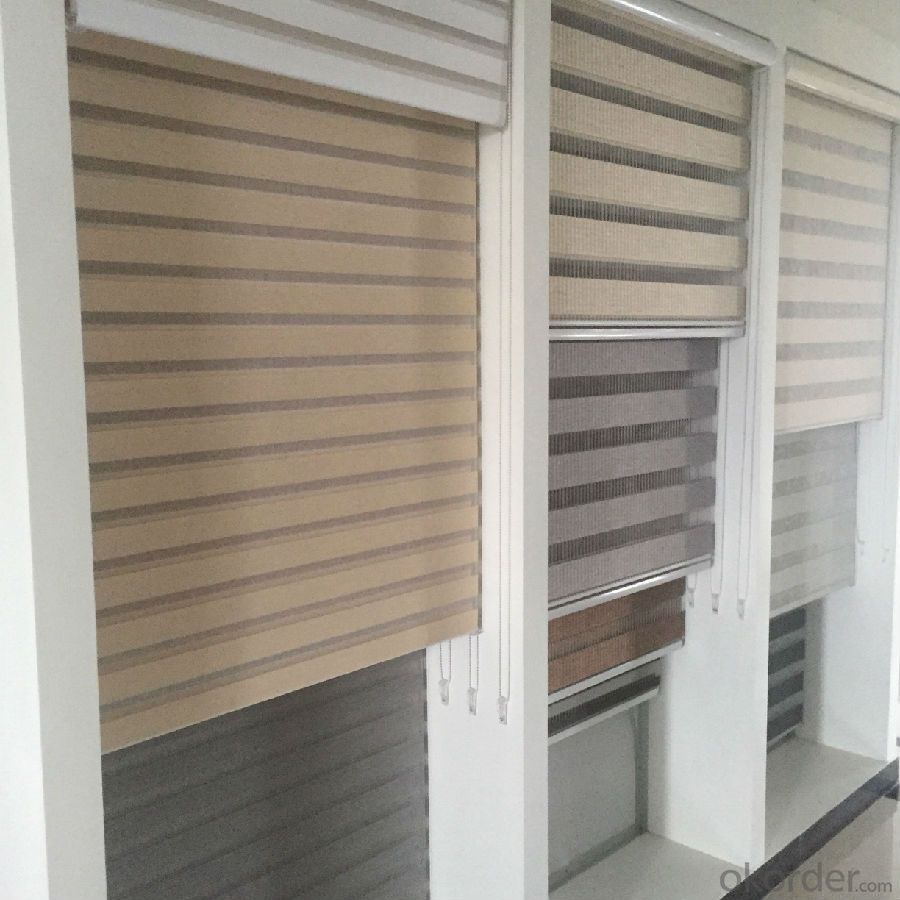 Aluminum roller blinds for office window