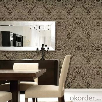 China High Quality Decorative Glitter Wallpaper