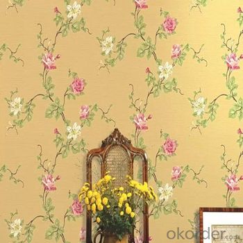 European Vintage Luxury Damask Wall paper PVC Embossed Textured Wallpaper Rolls Home Decoration