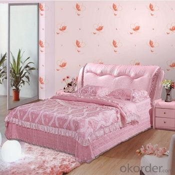 Flower Self-adhesive PVC living Room Wallpaper from China