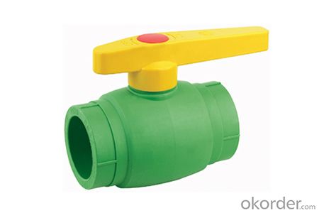 PPR orbital Ball Valve Fittings used in Industrial Fields from China Professional