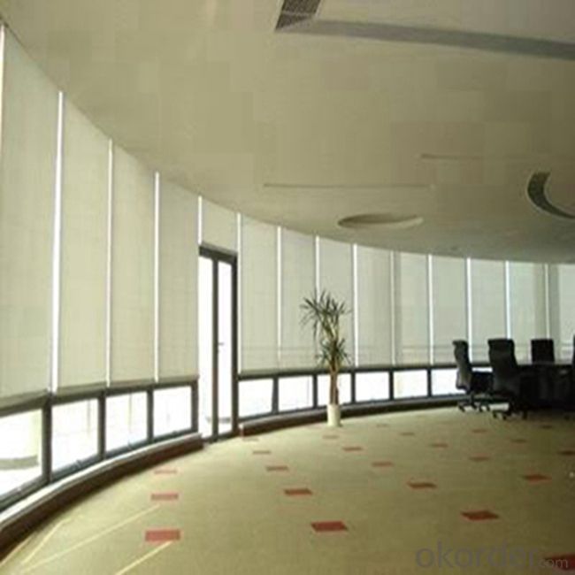 Motorized Clear Plastic Roller Blinds And Shades