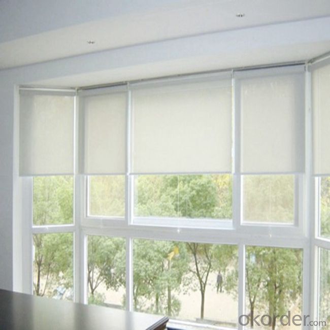 Horizontal Electric Double Sided Roller Blinds