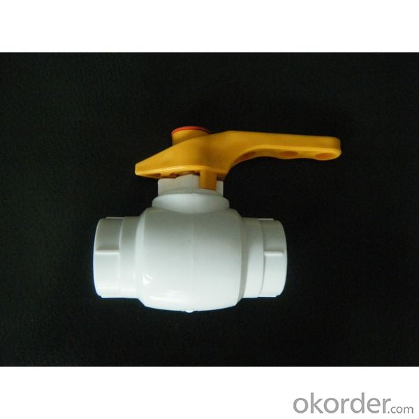 New PPR Ball Valve for Landscape Irrigation Drainage System Made in China