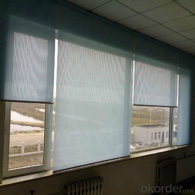 Motorized One Way Vision Roller Skylight Blinds