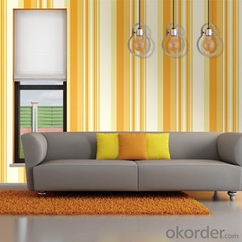 Polyester Luxury Non-Woven Wallpaper Home Decor Wallpaper