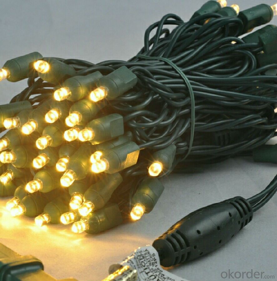 Outdoor 5MM Wide Angle Led Light String Connectable Waterproof UL Listed