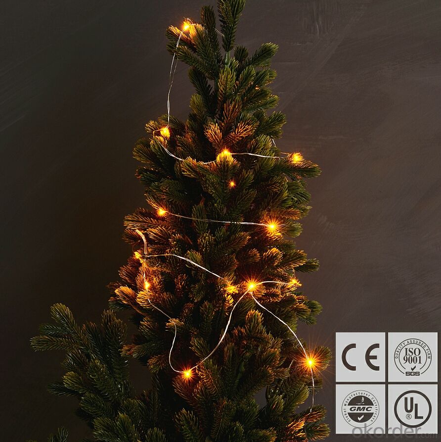 New Clear Yellow String Light for Indoor Outdoor Wedding Party Christmas Decoration