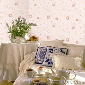 PVC German Wallpaper for Ofice Decoration, PVC Foaming Wall Paper for Projects