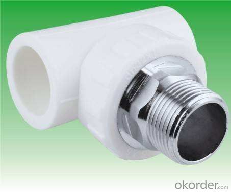 PPR Three Tee Fittings Used in Industrial Application Made in China