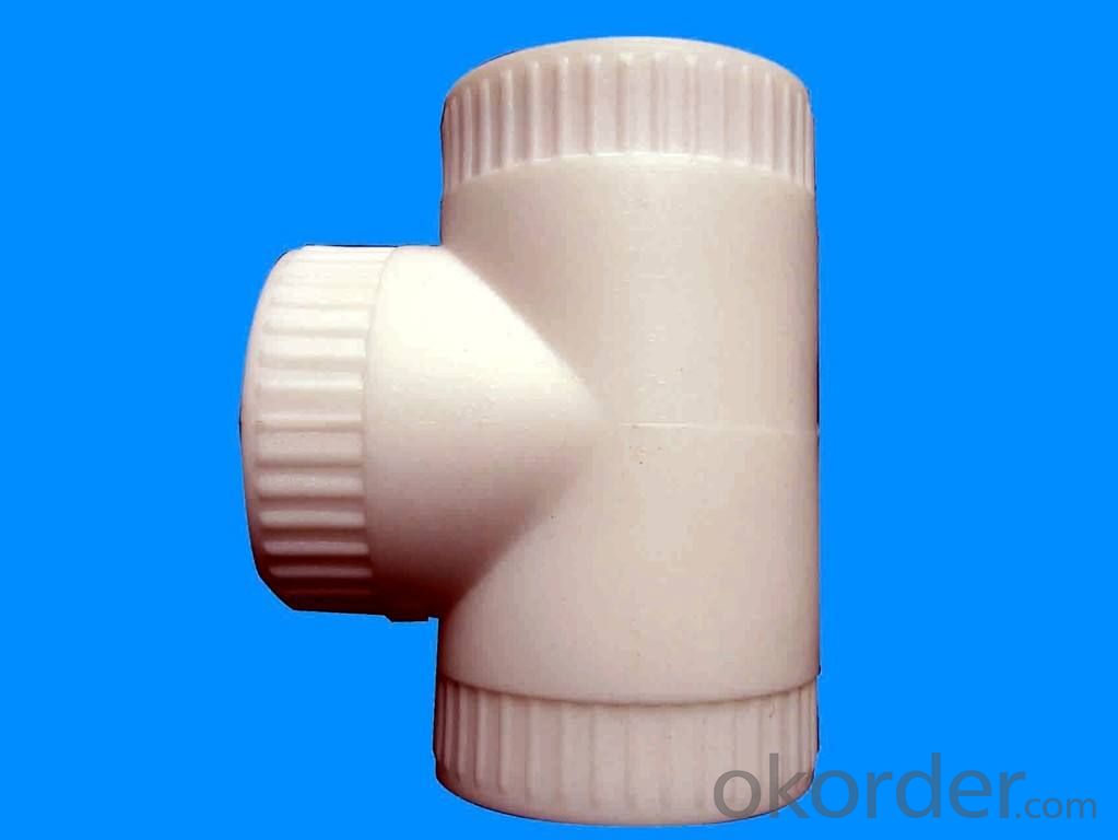 PPR Tee Fittings of Industrial Application