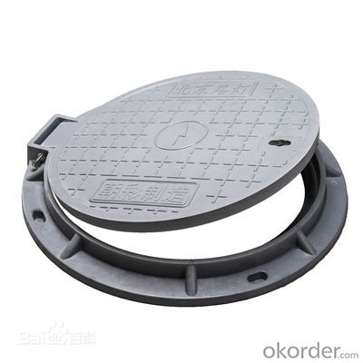 Square and Round Ductile Casting Iron Manhole Cover EN124 in China