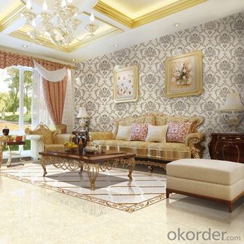 European Style Polyester Coated Three Dimensional Customized Tailoring Modern Wall Paper Wallpaper