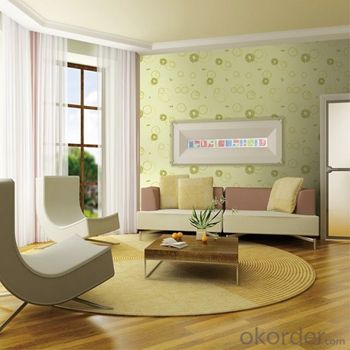 Child Room Living House Decor New Product Decor Damask Bamboo Pattern Waterproof Vinyl Wallpaper