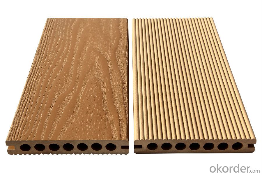 WPC outdoor wood plastic floor (hollow) roof / terrace outdoor decorative floor