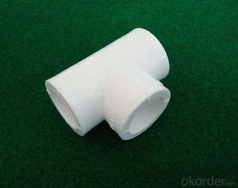 Lasted PVC Three Tee Fitting Used in Industrial Fields from China