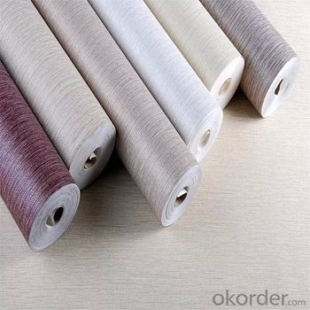 Best Quality Textile 3D Wallpapar Fabric Backed Wallpaper / Wall Cloth