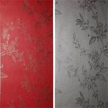 Trade Assurance PVC Plastic Surface Modern Style Simple Renovation Pure Color Paper Wallpapers