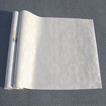 Silver Fireproof 3D Digital Printing UV Paste Paper Wallpapers