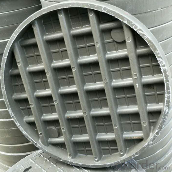 Cast ductile iron manhole cover hot sale with frames for industry in China